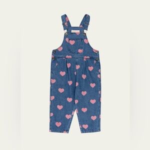 Konges Sløjd Bon Coeur Pink Magot Overalls Gots - 18M